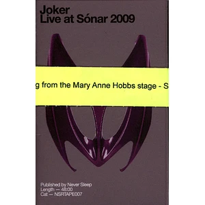 Joker - Live At Sonar 2009