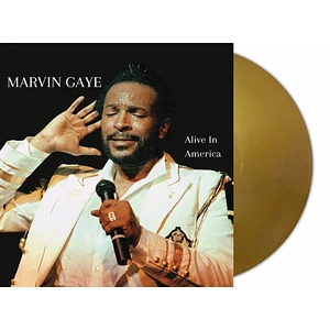 Marvin Gaye - Alive In America Gold Vinyl Edition