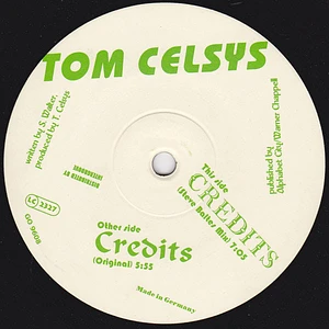 Tom Celsys - Credits