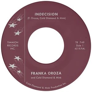 Franka Oroza - Indecision Transparent Violet Vinyl Editoin