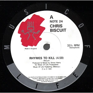 Chris Biscuit - Rhymes To Kill