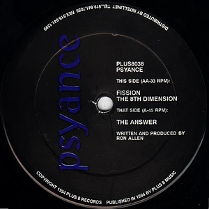Psyance - The Answer