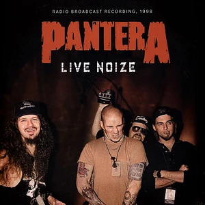 Pantera - Live Noize Radio Broadcast Black Vinyl Edition