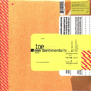 Toe - New Sentimentality Tan & Clear Vinyl Edition