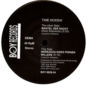Time Modem - Der Mantel Der Nacht