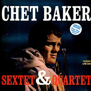 Chet Baker - Sextet & Quartet Blue Vinyl Edition