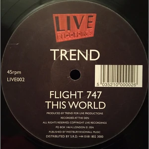 Trend - Flight 747 / This World