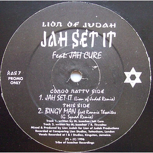 Lion Of Judah Feat: Jah Cure - Jah Set It / Bingy Man