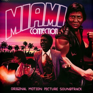 Dragon Sound - OST Miami Connection Clear Neon Vinyl Edition