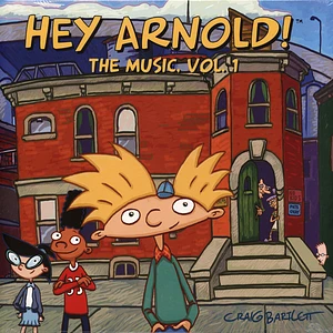 Jim Lang - Hey Arnold! The Music Volume 1 Clear w/ Red, Blue, White, Bone & Pink Splatter Vinyl Edition