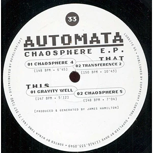 Automata - Chaosphere E.P.