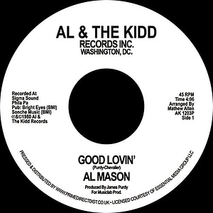 Al Mason - Good Lovin’ / We Still Could Be Together