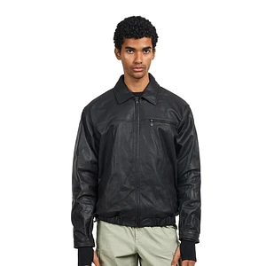 thisisneverthat - Leather Harrington Jacket