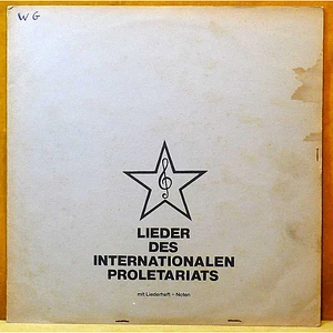 Arbeiter-Musik-Assoziation Hannover - Lieder Des Internationalen Proletariats
