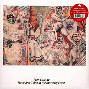 Teen Suicide - Honeybee Table At The Butterly Feast Citrus Swirl Vinyl Edition