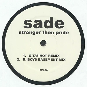 Sade - Love Is Stronger Than Pride House Mixes