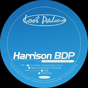 Harrison BDP - Connecting The Dots Ep Blue Vinyl Edition