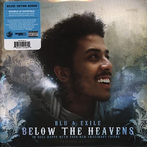 Blu & Exile - Below The Heavens HHV Exclusive Aqua & White Colored Vinyl Edition