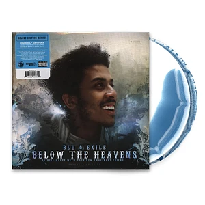 Blu & Exile - Below The Heavens HHV Exclusive Aqua & White Colored Vinyl Edition