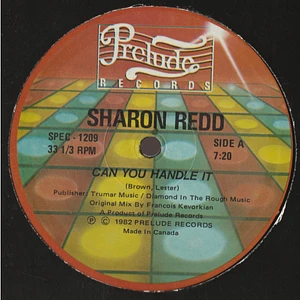 Sharon Redd - Can You Handle It / In The Name Of Love (Special Remix)