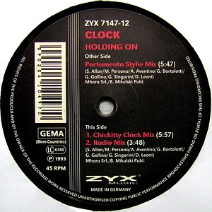 Clock - Holding On
