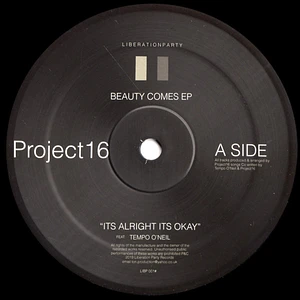 Project 16, Tempo O'Neil - Beauty Comes EP