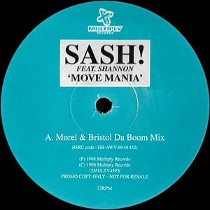 Sash! Feat. Shannon - Move Mania