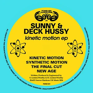 Sunny & Deck Hussy - Kinetic Motion EP