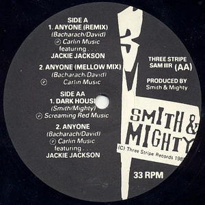 Smith & Mighty - Anyone (Remix) / Dark House