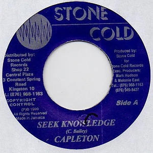 Capleton / Cutlas - Seek Knowledge / Bow Ya