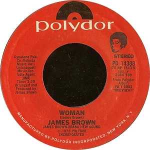 James Brown - Woman / Kiss in 77