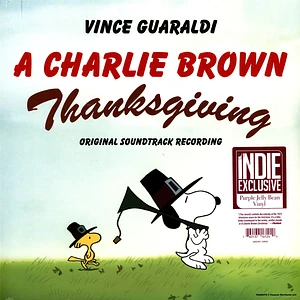 Vince Guaraldi - Charlie Brown Thanksgiving Purple Jelly Bean Vinyl Edition