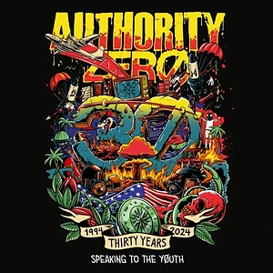 Authority Zero - 30 Years Ash; Speaking To The Youth Colored Vinyl Edition