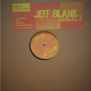 Jeff Blank - Dialect