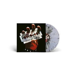 Judas Priest - British Steel Transparent Black & White Splatter Vinyl Edition