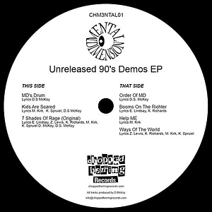 Mental Dimension - Unreleased 90's Demos Black Vinyl Edition