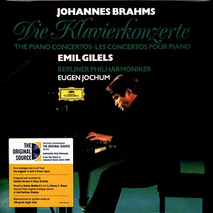 Emil Gilels - Brahms: Klavierkonzerte Nr 1 & 2 Original Source