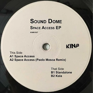 Sound Dome Remix Paolo Mosca - Space Access