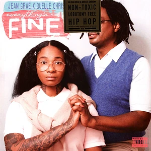 Quelle Chris & Jean Grae - Everything's Fine Baby Blue & Pink Vinyl Edition