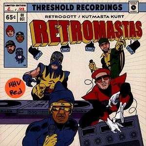 Retromastas (Kutmasta Kurt & Retrogott) - Showtime '24 / Charles Bronson HHV Exclusive Red Vinyl Edition