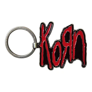 Korn - Red Logo Keychain