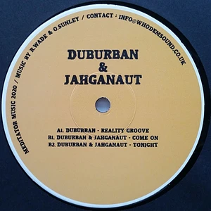 Duburban & Jahganaut - Reality Groove