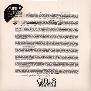 Girls - Father, Son, Holy Ghost Limited Edition