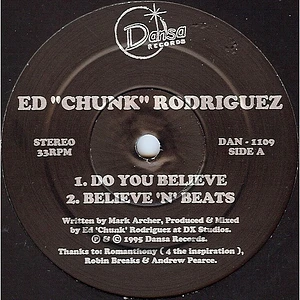 Ed "Chunk" Rodriguez - Do You Believe