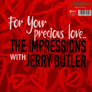 Impressions - For Your Precious Love Red Vinyl Edition