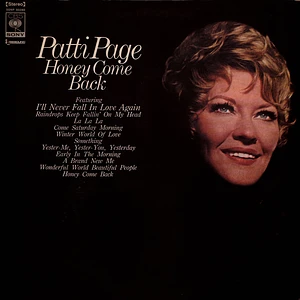 Patti Page - Honey Come Back