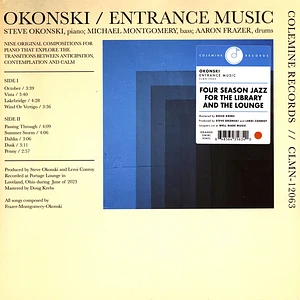 Okonski - Entrance Music Orange / Black Swirl Vinyl Edition