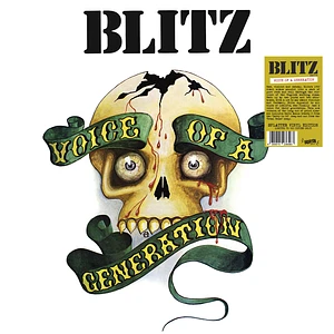 Blitz - Voice Of A Generation Splattered Vinyl Edition