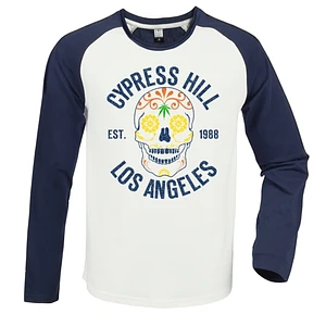 Cypress Hill - Floral Skull Baseball Jersey