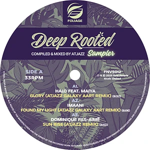 V.A. - Deep Rooted Compiled & Mixed By Atjazz Vinyl Sampler